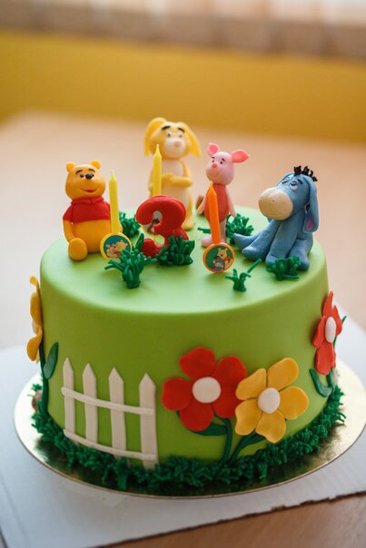 Торт винни пух дисней