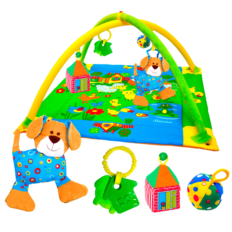 Развивающие коврики Мякиши - с бортиками или с дугами