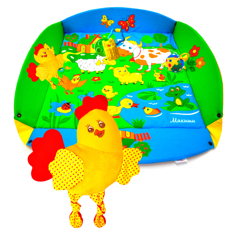 Развивающие коврики Мякиши - с бортиками или с дугами