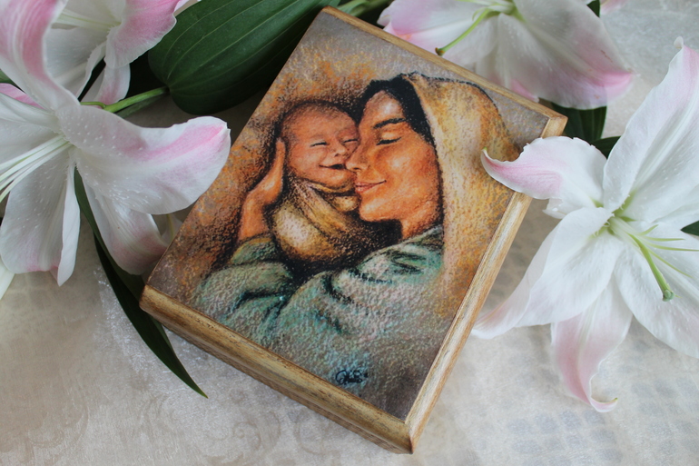 Декупажный конкурс. Тема - монохром/сепия