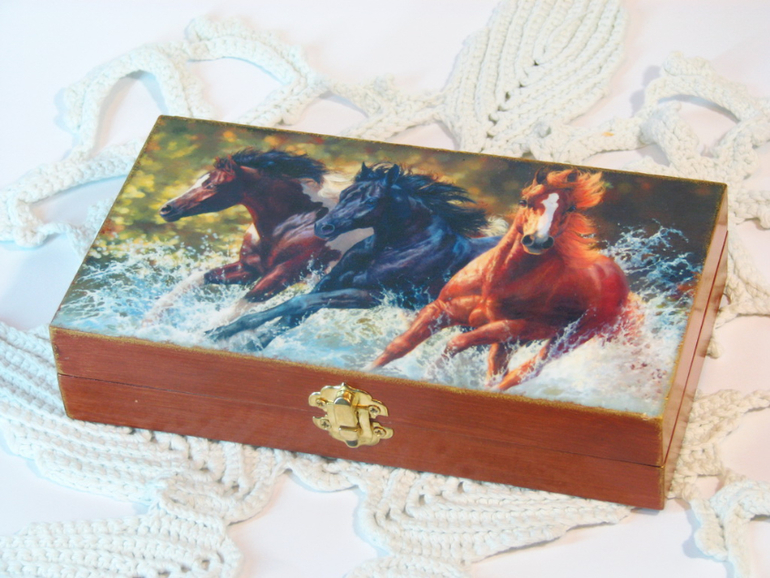 Декупажный конкурс. Предмет-шкатулка/купюрница/сигаретница