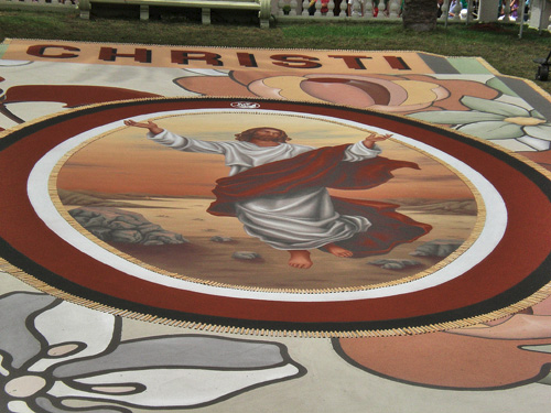 Праздник ковров в Ла Оротаве.