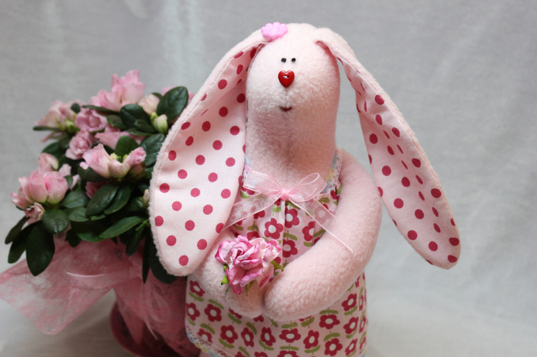 Плюшевая зайка