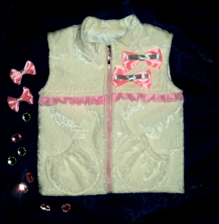 жилет для дочки