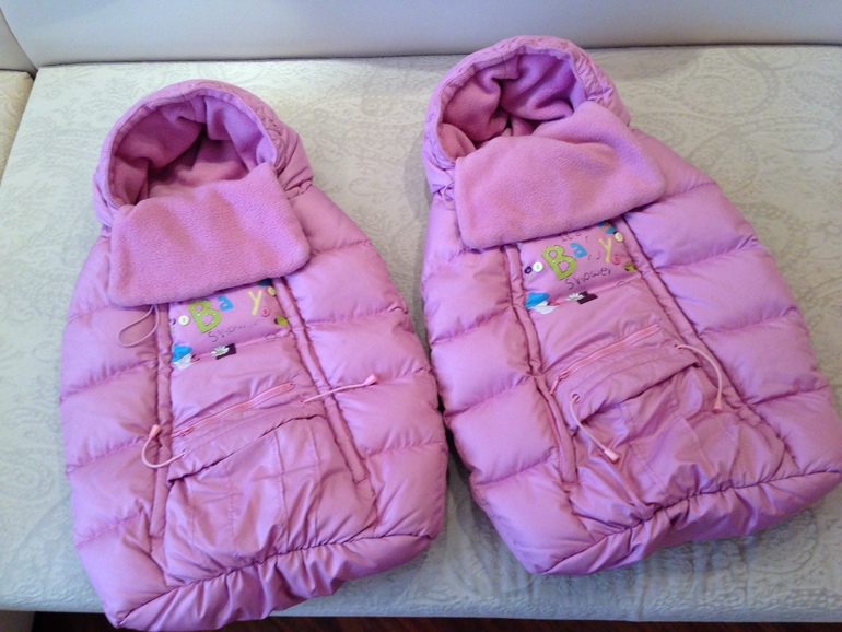 Одежда. Осенние и зимние конверты на малышей