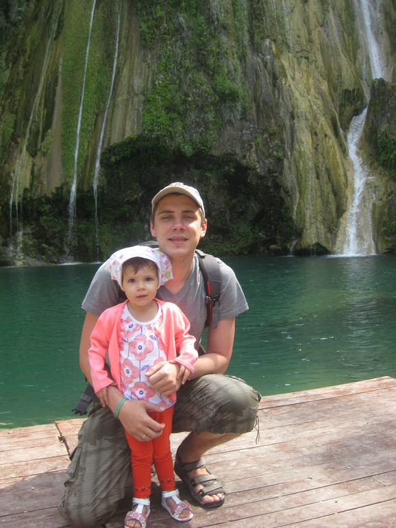 Наша первая заграничная поездка с семьей!