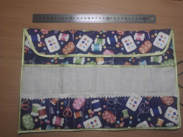 Органайзер для спиц и крючков. Мой первый опыт