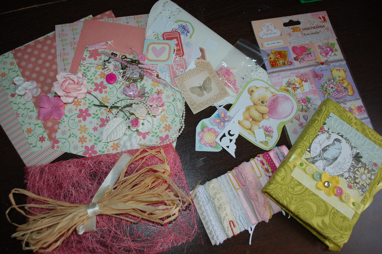 Вот и мой конвертик приехал.