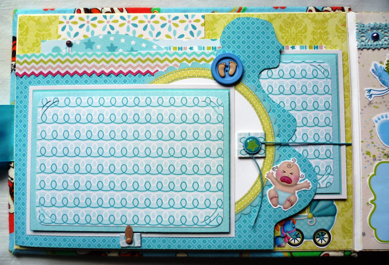 Альбом для новорожденного мальчика "Мироша"