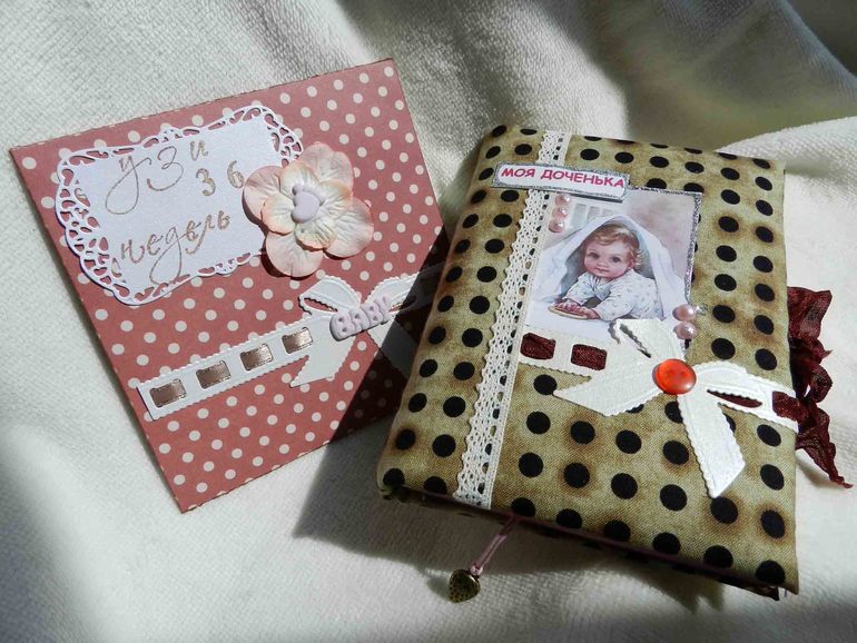 Блокнот в горошек