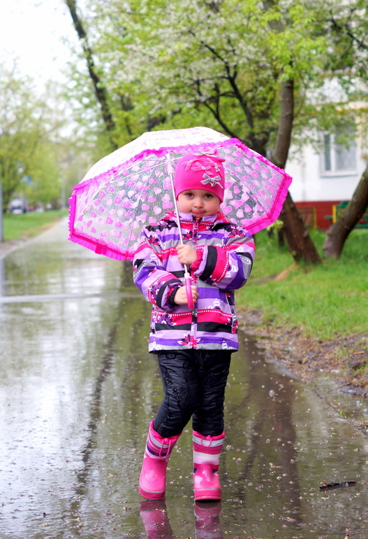 Сезон прогулок под дождем открыт!
