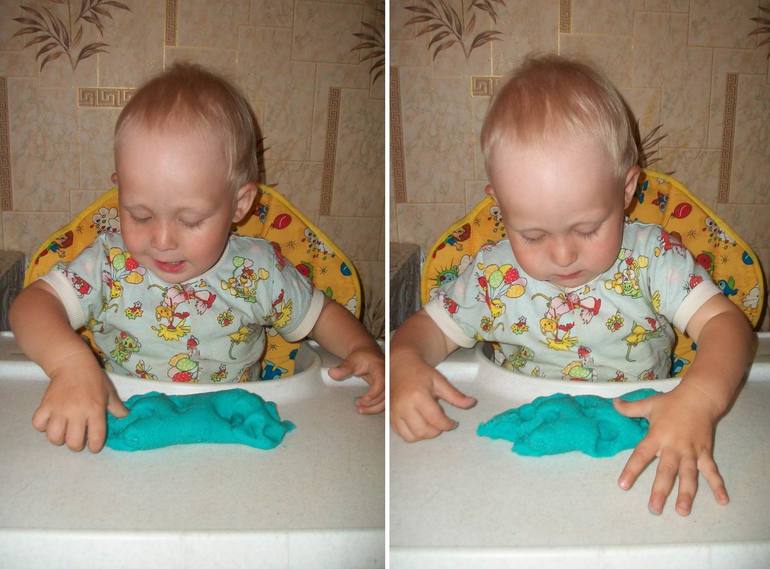 Сын и пластилин