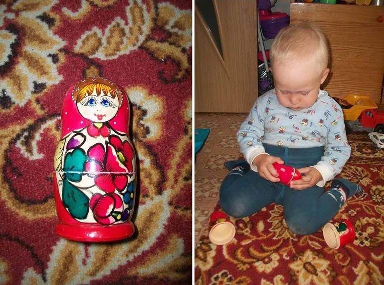 Наши развивалки в 1год 5 месяцев