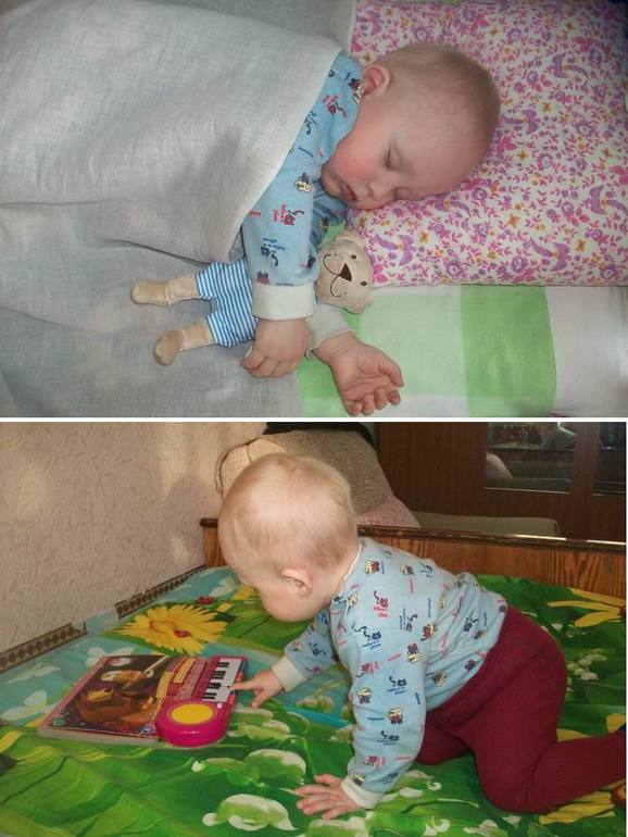 Максимке 1 год и 2 месяца