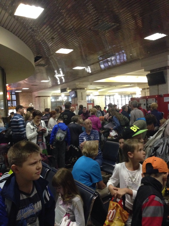 Дети уехали!)