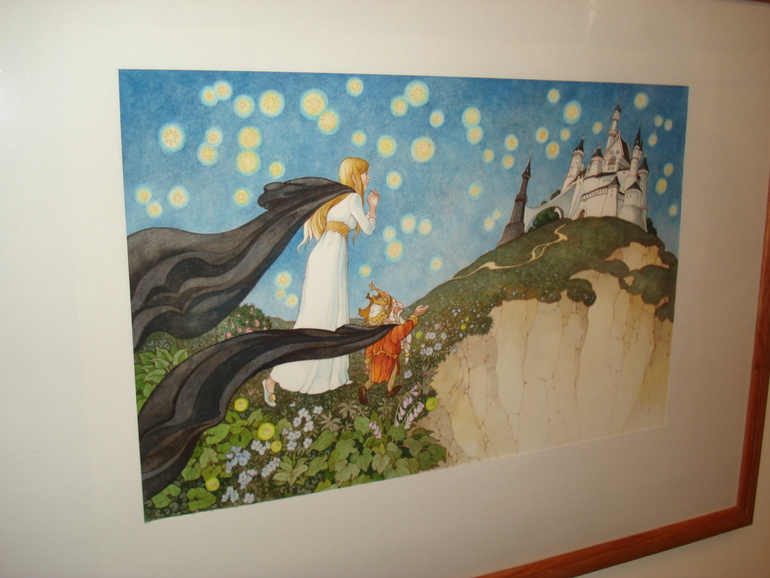 Открытие выставки иллюстраций Ольги Ионайтис