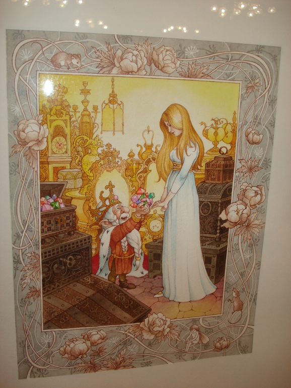 Открытие выставки иллюстраций Ольги Ионайтис