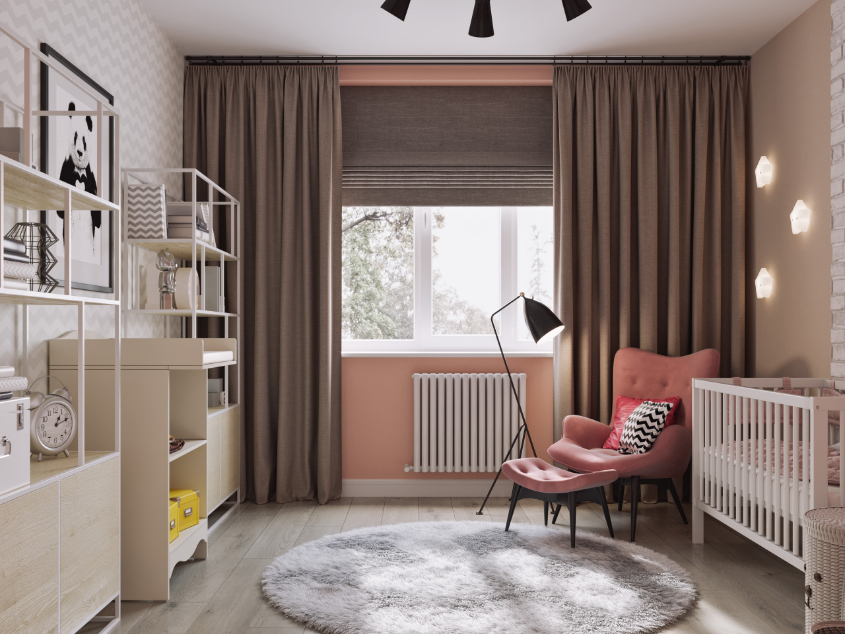 Детская для малышки в стиле LOFT