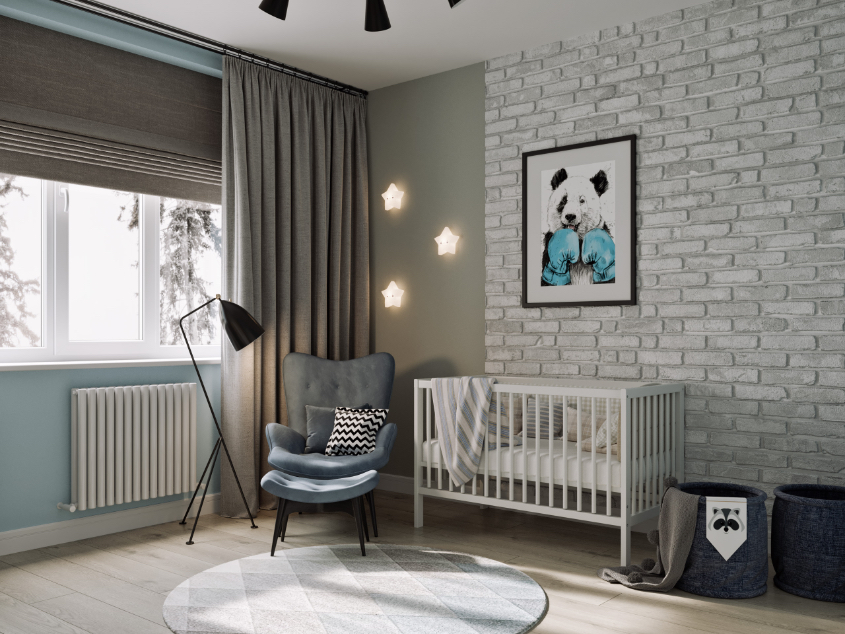 Детская для малыша в стиле LOFT