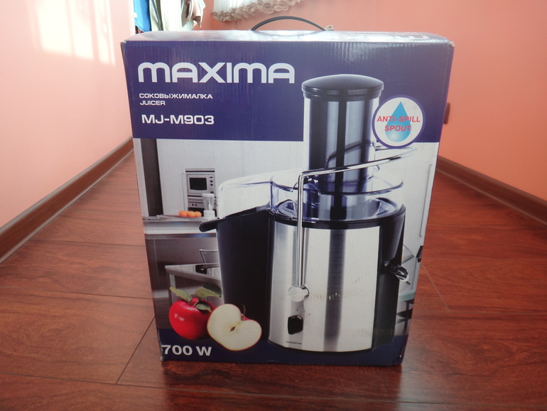 Новая соковыжималка maxima mj-m903 и термопот Panasonic бу