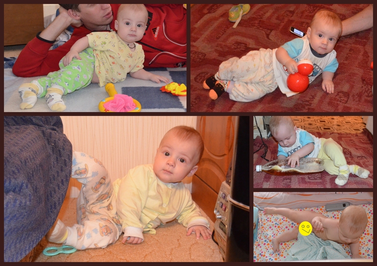 Растет сынок