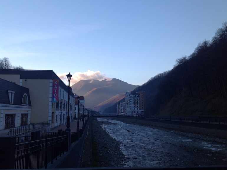 Адлер -Красная поляна......до олимпиады осталось 81 день