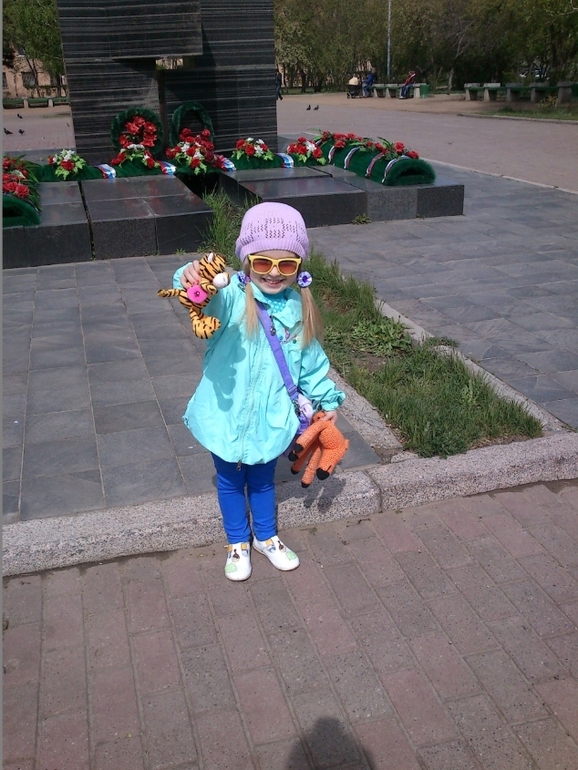 Полинка гуляет