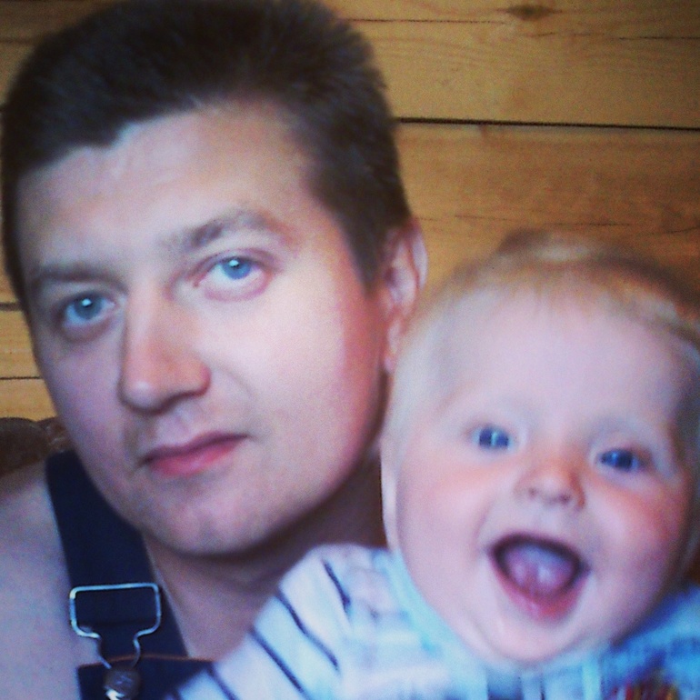 папанька с сыном