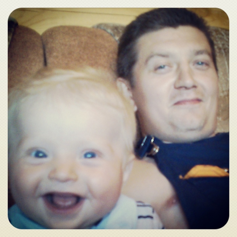 папанька с сыном