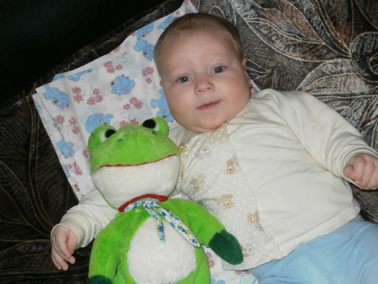 Нашему Прянику 4 месяца и 23 дня...