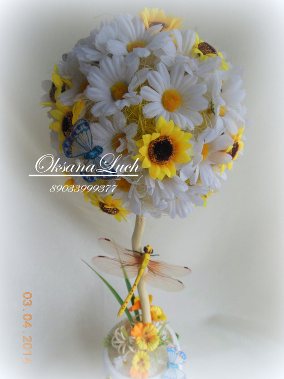 Свеженькие деревца...