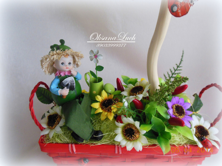 Свеженькие деревца...