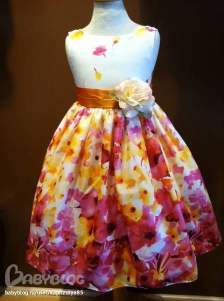 Платья из США на девочку от 3 до 6 лет