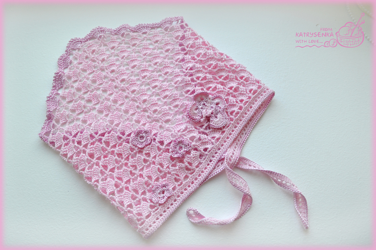 Летние кепочка, шапочка и косыночка