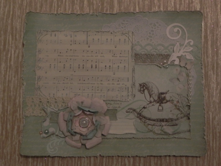 СП альбом Шебби Шик. Разворот №2.