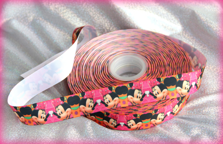 Ленты репсовые с рисунком, органза и многое другое. МОСКВА.