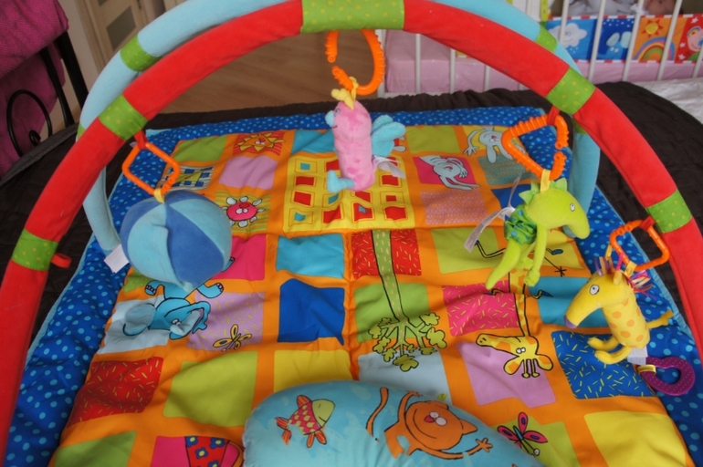 Таф Тойс Развивающий коврик 3 в 1