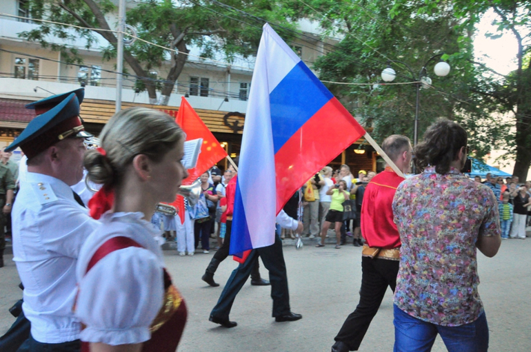 Феодосию посетил фестиваль военных оркестров
