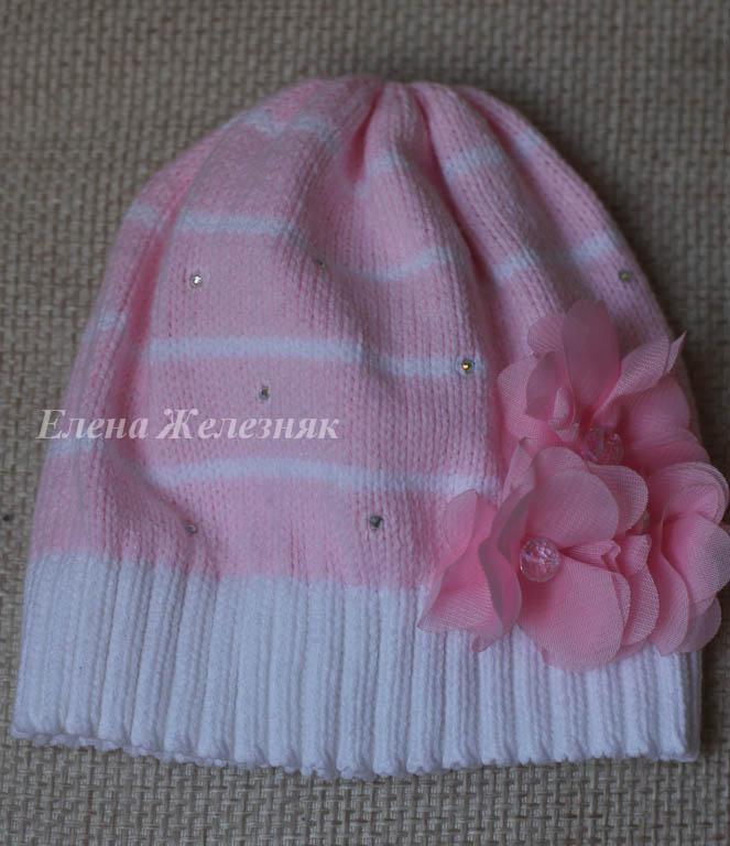 шапочка из хлопка