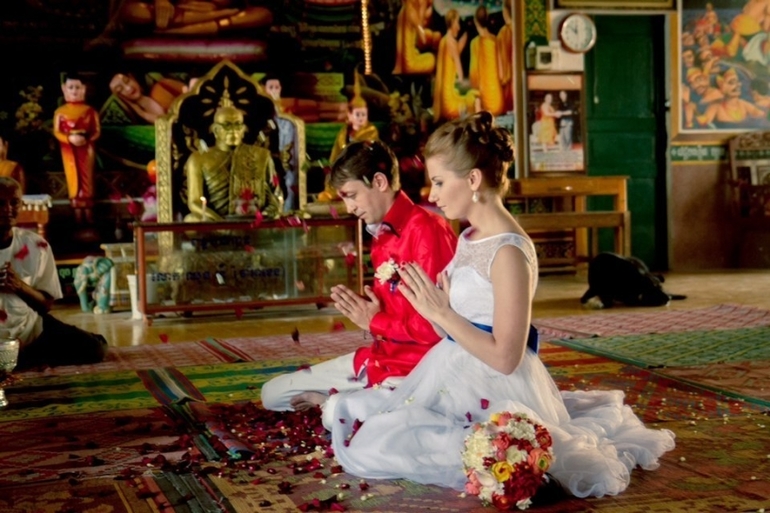 Тропическая свадьба