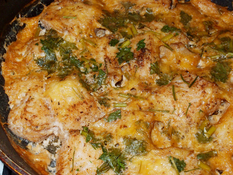 Пангасиус под сыром