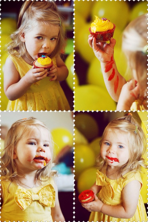 Фото с 2-летия Яны. Начало.