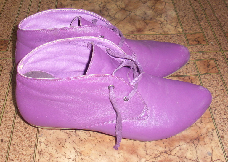 обувь женская нат. кожа и резина р 35,36,37