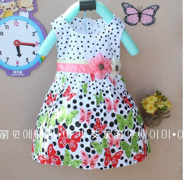 Платье Бабочки 230 руб