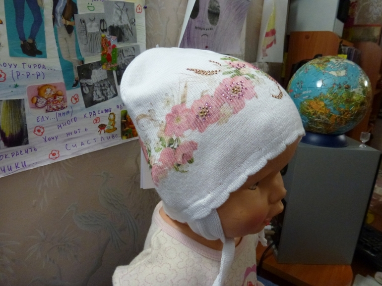 Новая Итальянская шапочка BIRIBIMBI. Цена 1000 руб. Почта.