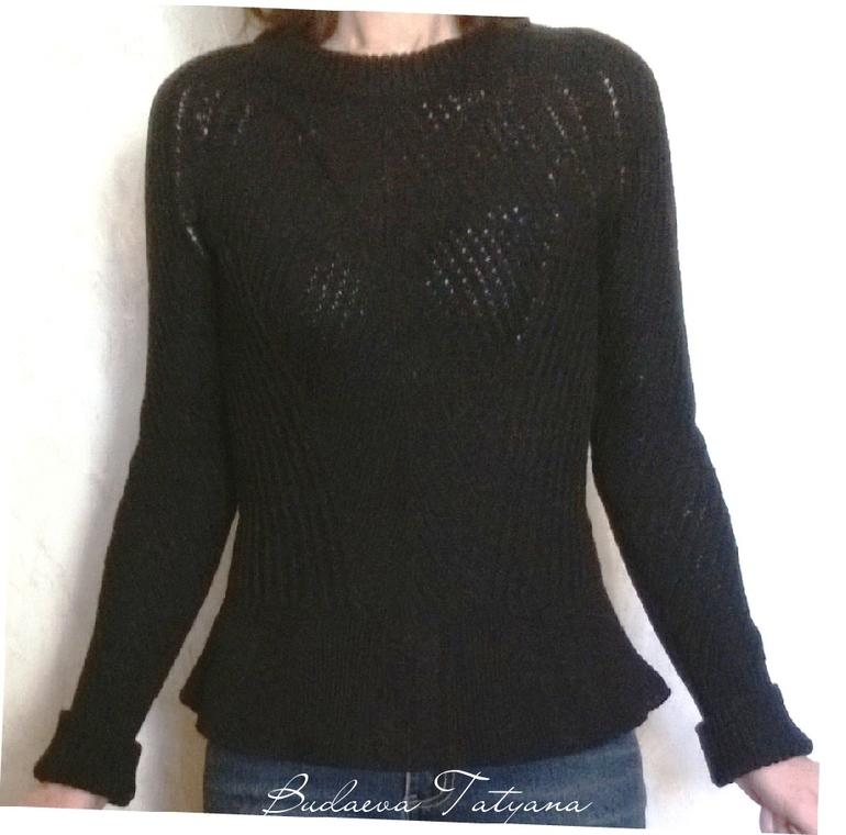 Свитер с баской от Burberry