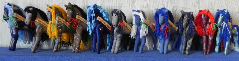 Лошадки ручной работы