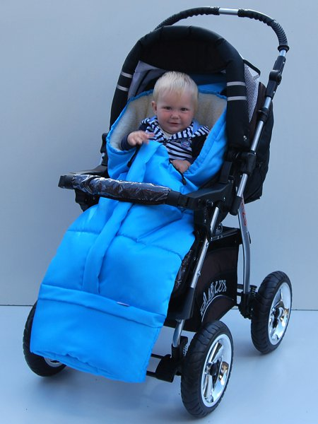 Конверт-мумия на натуральной овчине из Польши