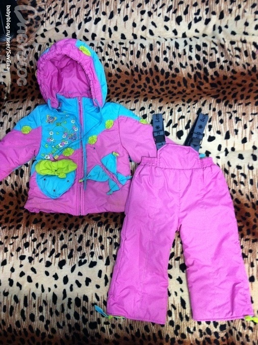 Весенний комплект Lemming для девочки до 1,5 лет.