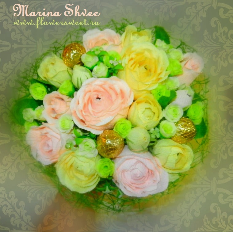 Предлагаю сделать для вас букеты и композиции из конфет =)